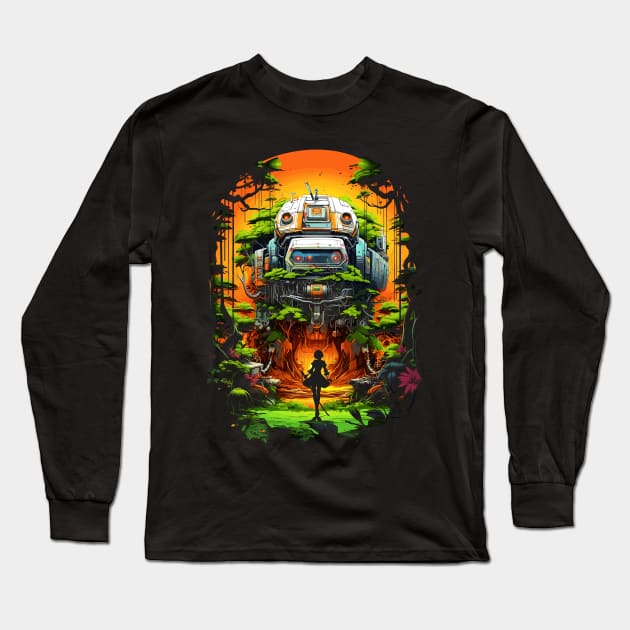 For The Glory Of Mankind Long Sleeve T-Shirt by T-shirt Factory